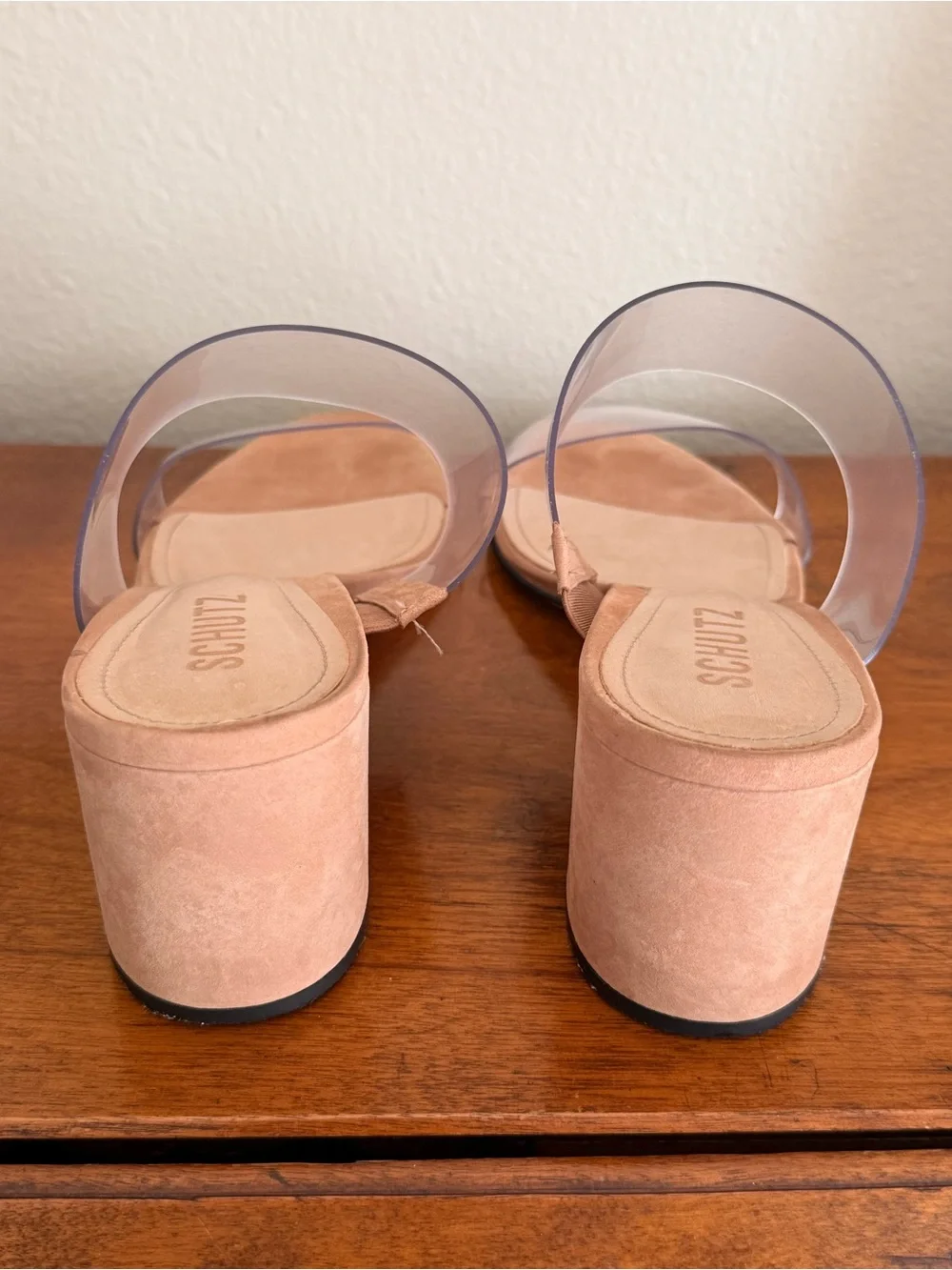 SCHUTZ Victorie Sandals in Honey Beige